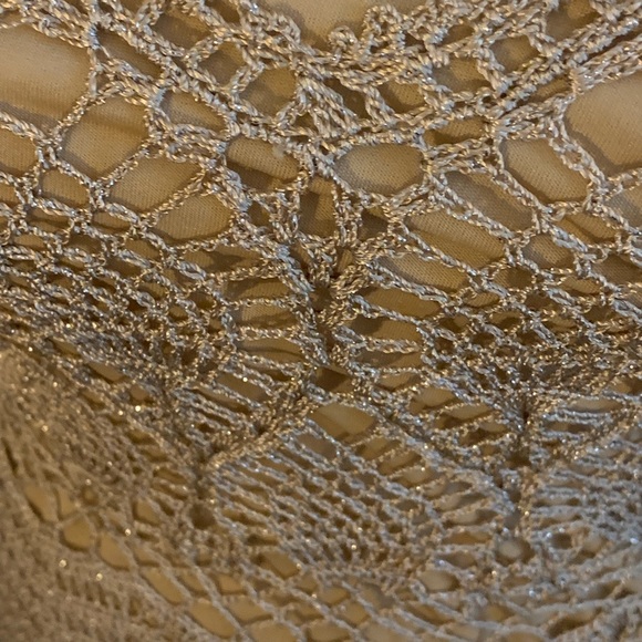 V Christina Boho Crochet Bodycon Mini Dress - Picture 6 of 8